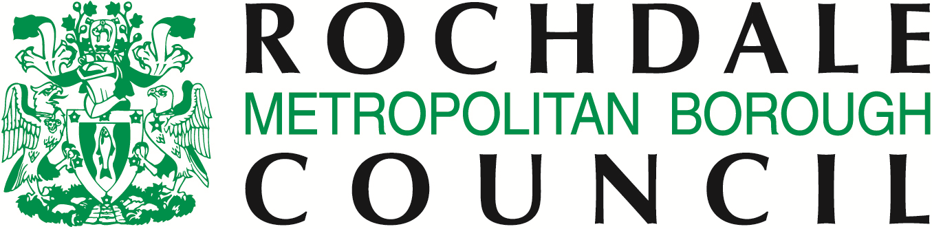 Rochdale Council logo.